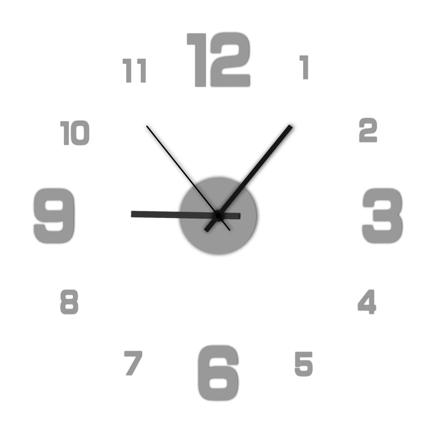 Modern Creative Quartz Wall Clock for Living Room
